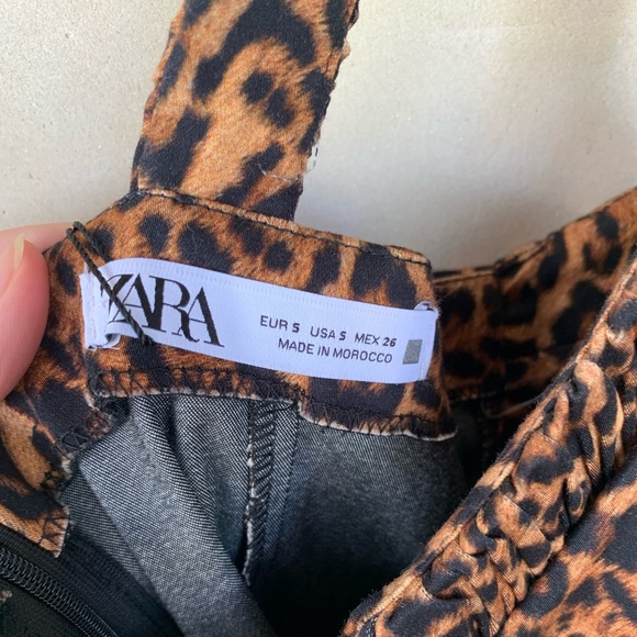Zara Cheetah Print Dress - Picture 4 of 5